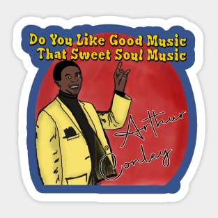 Arthur Conley: Sweet Soul Music Sticker